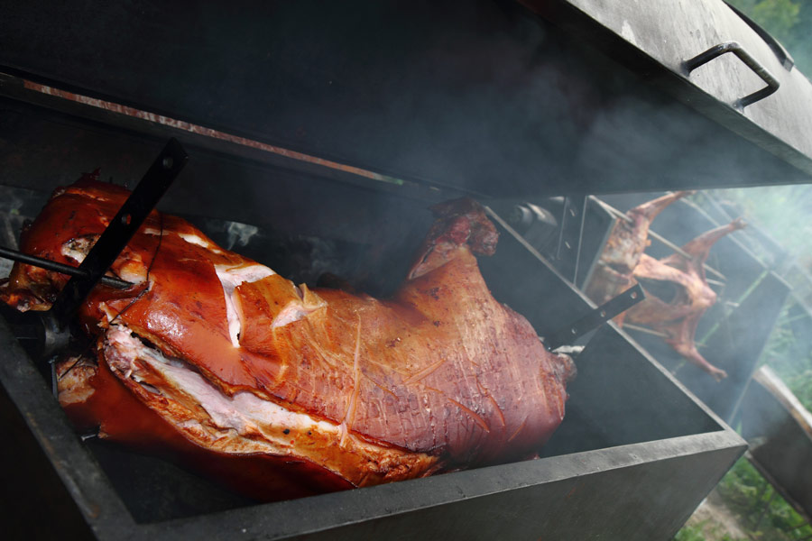 spit roast brisbane - carina quality meats